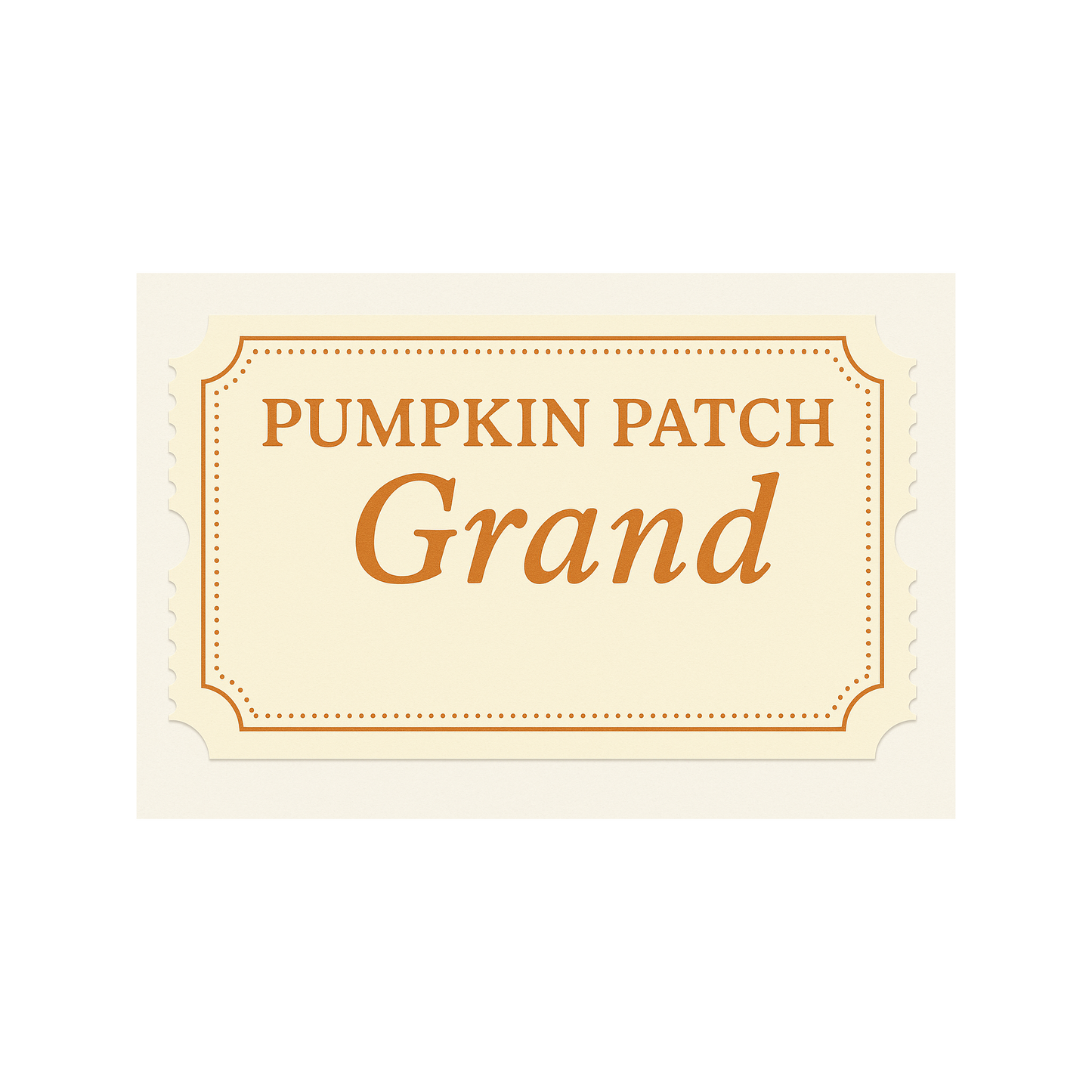 3 - Pumpkin Patch Grand
